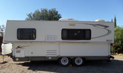 A must see item, &nbsp;The trailer is READY FOR THE ROAD AND FULLY LOADED! What does that mean? Everything you need for the trailer is there. Total weight 3850. Sleeps 6. Comes with Awning, Cable TV and phone jack, AC/Heating, Refrigerator /Stove, Outside