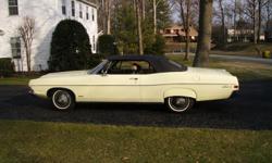 One owner 1968 Ford Galaxie 500 Convertible ,&nbsp; Meadowlark yellow, 390 Engine FMX transmission, front disk brakes, seat belts, head rests, Maintenance manual and lots of spare parts.&nbsp; &nbsp;&nbsp;One of 11,832 made&nbsp; &nbsp;Featured&nbsp; in