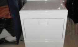 DRYER-GAS-RUNS FINE $50.00
KENMORE-ELITE, YOU HAUL
VERY CLEAN, SMOKE-FREE HOME
FEEL FREE TO ASK E-MAIL ANY QUESTIONS
FOR SERIOUS INQUIRIES CALL 443-844-7053