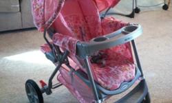 Like brand new, I loved this stroller have a boy now must get rid of it.
