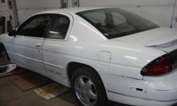 NICE CLEAN A FRONT WHEEL DRIVE WITH AUTO STAR COLOR WHITE 1997 CHEVY MONTE CARLOS V6 COUPER 2D LS VERY VERY GREAT DEAL