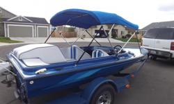 We are selling our family boat because my father is giving us his boat next month. &nbsp;It is a bigger boat, so sadly we must sell this one first. &nbsp;
&nbsp;
1985 Malibu Ski Boat with 3.0 liter GM engine and OMC outdrive
V & M Trailer
New Upholstery