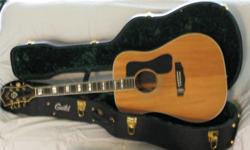 Bought new in 1978 in Houston. Installed Martin under-the-saddle pickup in 2000. Excellent condition. This D55 Dreadnought is listed by Guild at $3400 to $4000 new, depending on features. Check the photos of this great GUILD Guitar! Serial number: