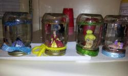 Hand Made Snow Globe,,,Got a Favorite Trinket you find for your child,,,We can add it too,,,cureently available winnie the pooh and disney princess dont see it ask