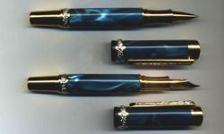 Hand crafted writing pens make wonderful and one of a kind gifts. I make ballpoints, roller balls, fountains, mechanical pencils and boxed sets. All are made from exotic woods and cast acrylics with precious metal trim resulting in a beautiful and