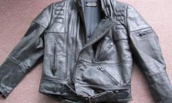 Mens size 40 HD leather jacket. Excellent condition! Will take best offer.