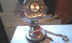 HARLEY DAVIDSON DRESS POCKET WATCH WITH DISPLAY STAND. BRAND NEW, NEVER OUT OF PACKAGING. $65.00