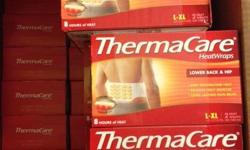 Thermacare heat wraps, Disposable ice packs