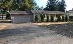 Wonderful property in Puyallup! HUGE yard with large deck. Separate area of yard for activities. Three bedroom two bath with living area open to dining area. Light and bright. RV parking on side of property. Storage shed and a outdoor dog kennel. Cute