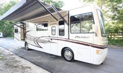 Incredible 8,000 Mile 2013 Thor Motor Coach Palazzo Diesel Pusher. Model 33.2.
Make sure you see all the photos of this beautiful luxury Motorhome. You want to spoil yourself entirely, this is your RV to do just that with. This highly sought after Diesel
