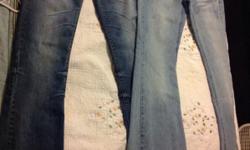 5 pair of really nice jeans. No rips, stains or holes. Sizes 7 and 9