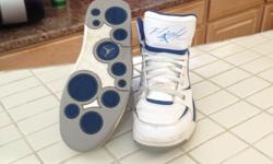Two different pairs of Jordans Mens High Top Tennis Shoes. Very good condition. Size 10.