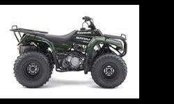 Estate sale like new Kawasaki Bayou 220 ATV
adult ridden probably not more than 50 miles.
Kept in garage looks and rides like new.