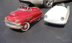 These Pedal cars are in great condition.&nbsp;&nbsp; Approximately 60 years old.