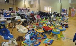 Children's Consignment Sale featuring thousands of baby and children's items from over 150 consignors - clothing, furniture, play equipment, nursing supplies, toys, books, outdoor play items, and so much more! Sale opens to the public on Thursday, April