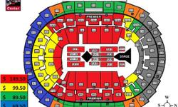 UP CLOSE with ADELE!!
Floor 5 Row 18&nbsp; Seats: 13&14! Right by the stage!!
This is a ticketless venue which means that our tickets, yours and mine, will be printed AT the venue. My friend and I have the two seats right next to you and we will be happy