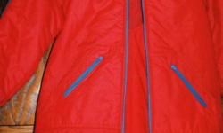 RED/BLUE SKI SET JUMPER AND COAT MADE IN WEST GERMANY
SIZE 5-10 RUNS SMALL VERY WARM
COULD USE FOR OUR COLD WEATHER INSTEAD OF SKIING
WASHABLE
EXCELLENT CONDITION
