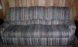 Large three seat Sofa
Very heavy ~ durable and sturdy
One end opens into a recliner
Color as shown in photos
In nice pre-owned condition!
Ebensburg area
