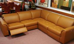 Leather Sofa Sale by W. Schillig Tranquility Sectional with recliner. INTERIOR CONCEPTS FURNITURE located in South Philadelphia where you'll find the best selection of contemporary funiture in Philadelphia at the lowest price!. We have over 80 models of