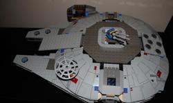 LEGO STAR WARS 7190 MILLENNIUM FALCON - Original Set - RARE
RETAIL/EBAY PRICES $300.00
RIGHT NOW ONLY $180.00!!!
The MILLENNIUM FALCON
SET # 7190 original 1999 year version - a collector's set.
Set is used but like new! -
but no box, instructions are