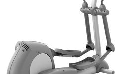 You are looking at the Life Fitness x9i Elliptical. This total body Cross-Trainer combines the cardiovascular/muscular benefits of running and the low impact of walking. You can work large groups of upper and lower body muscles at the same time. The Upper