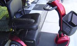 Like new Scooter Victory Pride red with baskets, new batt it's perfect not a scratch on it, my grandfarther used it once a week for store runs around the corner.
email me GANN222@HOTMAIL.COM $1800 OBO new they go for $2400 up!