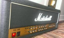 &nbsp;&nbsp;Up for your consideration is a pre-owned, used Marshall JCM 2000 TSL 100 Amplifier Head. Good used condition. It has a whopping 100 watts. Sounds good clean, sounds good dirty, lead channel sounds great. Foot switch controllable, and come with