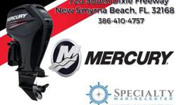 Mercury Motors at Specialty Marine Center - Come on in and check out our great in-stock selections on these reliable performance machines.
Come down to 720 South Dixie Freeway in New Smyrna Beach. That's about three blocks south of SR44 off of US1 right