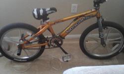 Mongoose raid bike used needs front brake repair wheels are new selling 10am - 6pm no shipping cash only.