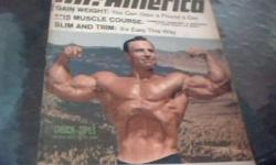 i have a 4 magazine of the champions,mr.america,chuck sipes ,the man with 20 arms,june,1967,on july 1967 steve stanko meet mr. italy,pietro torrisi, on may 1967 is dennis tinerino mr .u.s.a.on september 1967 bodybuilding,terrific photos of 1967
