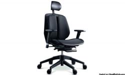 Alpha 80 Executive Chair by Duorest
$900 in stores
Mine is New and $650
No Tax
See it here:
http://www.youtube.com/watch?v=p9Z0hWobukg
Fully adjustable split-fit dual backrests to fit perfectly for most body size
Seat slider, adjustable headrest, seat