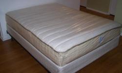 New Queen Size Serta Carlotta Plush Memory Foam Mattress. This mattress was manufactured 8-2010. Serta makes the highest quality and most comfortable mattrtesses in the world. Features KoolComfort Memory foam which allows you to sleep cooler than