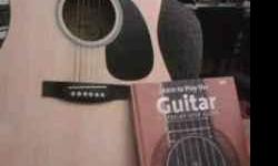 NICE GUITAR WITH STEP BY STEP GUIDE AND DVD HOW TO PLAY! SQUIER BY FENDER GUITAR AND STEP BY STEP HARD COVER BOOK WITH DVD ON HOW TO LEARN TO PLAY THE GUITAR. GOOD CONDITION! AND GREAT SOUND! 856 691-5286 856 305-7018