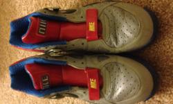 RARE NIKE SHOES
1. NIKE TRANSFORMERS 2008 AIR TRAINER III $99
Size 11. Gently worn in excellent condition. Great treat. brand new grey laces. 9/10