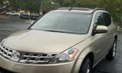 2005 Nissan Murano SL Sport odometer: 50,658k miles automatic transmission 2005 Nissan Murano SL Sport.... 50,659K miles Excellent condition Roof rack , power every thing, power adjustable petals, tinted windows, cruise control, maintenance reminders,