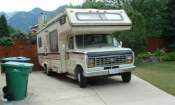 Older 27'&nbsp;El Dorado Class&nbsp;C&nbsp;Motor Home on Ford Chasis &nbsp;that runs great and is in good shape inside also Carpets and Upholstry, all appliances work, and ready to roll.
A must see stop by, won't be sorry &nbsp;& make offer..
&nbsp;