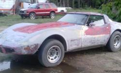 Parting Out: 1978 Corvette&nbsp;
&nbsp;
Clean body and frame. &nbsp;
Complete car -with exception of MOTOR.
Obtainable title with bill of sale to purchaser.
&nbsp;
Willing to sell whole car for $2650 - AS IS
&nbsp;
PARTING OUT - call for pricing.&nbsp;
