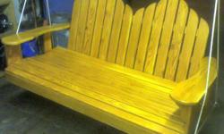 Handmade Fir Porch Swing -A real deal at $100.00 ! Beautiful and sturdy, ready to hang.
Call Pete, at 541-531-1898