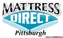 Mattress Direct Pittsburgh carries a full line of Premium Quality Mattresses
made in PA by Park Place. These are no Compromise mattress sets, made
with top quality components. These beds are made Exclusively for us, to our
stringent specs. Once you see