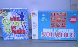 The Price is Right DVD Edition game! NEW!&nbsp; Asking $2.00.&nbsp; Hollywood Square Vintage Game.&nbsp; Very old and rare game!&nbsp; Asking $5.00.
&nbsp;If your interested, please call/text me! --. PLEASE DO NOT email me! I never check it on Pennswoods!