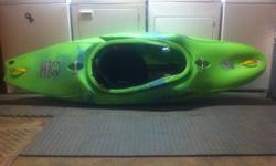 I have a Pyranha i:3 river running kayak for sale. The i:3 specs are: Designated Use-River Play, River Running & Instructing | Material: Meta-Lite HDP 862/2 | Safety Features: High Visibility End Grabs, (2X) Quick Clip Rescue Points, Reinforced Foam