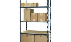 &nbsp;Boltless Rack and Shelving. 6' x 36" x 12" W/5 Levels.