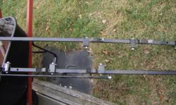 Trailer rack for weed wackers never used brand new.