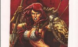 Red Sonja #34 (Dynamite Comics) Cover&nbsp; Poster&nbsp;&nbsp; 6.5"x10"&nbsp;&nbsp;&nbsp; - hand made from photos taken from comics magazines *Cliff's Comics & Collectibles *Comic Books *Action Figures *Posters *Hard Cover & Paperback Books *Location: 656