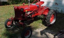 INTERNATIONAL FARMALL TRACTOR....reduced from 2200.00
RUNS GREAT
also included:
WOODS 4 ft belly mower
COLLECTOR'S TRACTOR or VERY usable
call David 561-688-3565