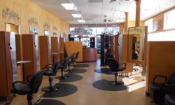 9 Salon Stations Belvedere (4 are back to back style and rest are wall mounted.)
2 Shampoo Cabinet & Bowls
4 Hydraulic Chairs
Towel Cabinet
Excellant Condition Great Value for someone starting out or remodeling their salon.