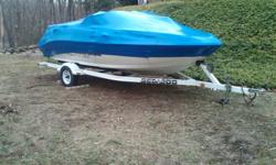 Jet Boat perfect for use on lake. Used exclusively on Lake Mahopac for 6 seasons. Good condition and comes with trailer as well as many exccessories (tube, skiis, rope, life preservers....).