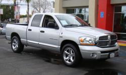 Loaded Dodge Ram with 4 doors and plenty of seating for all! Put this bad boy to work with its 6-foot bed, tow package, and v8 Hemi 5.7L engine! Or, if you'd rather, take the family out in one this rugged yet refined ride! This truck is packed with power