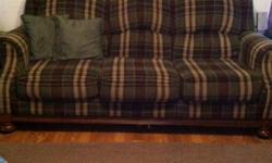 Country Sofa: Autumn colors: asking 300.00, excellent condition