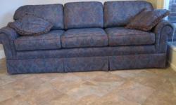 Nice, good condition teel green full sofa. Excellent condition.